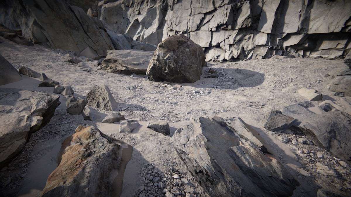 Arid Environment Rocks Screenshot {loop_index}