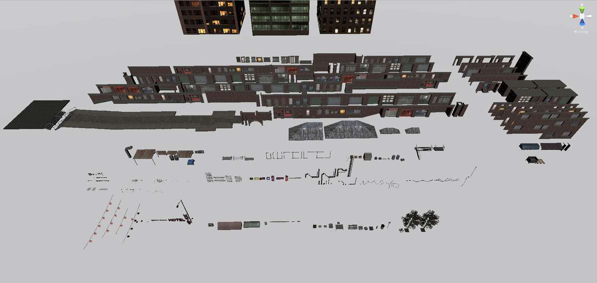 Modular City Alley Pack Screenshot {loop_index}