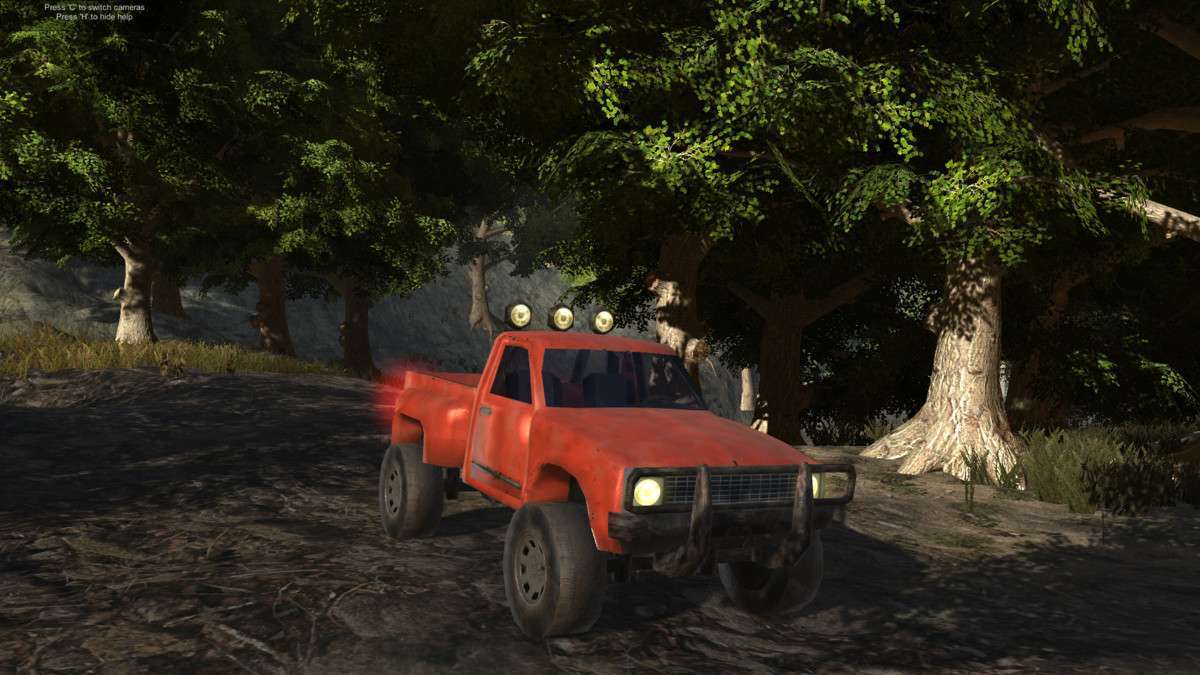 Offroad Pickup + Animated Hands Screenshot {loop_index}