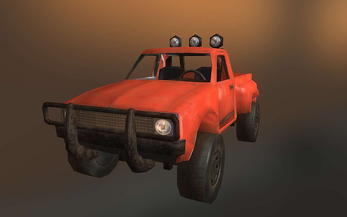 Offroad Pickup + Animated Hands Screenshot {loop_index}